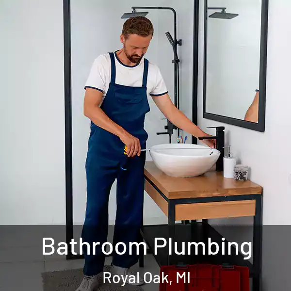  Bathroom Plumbing Royal Oak, MI