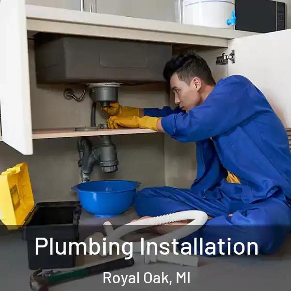  Plumbing Installation Royal Oak, MI