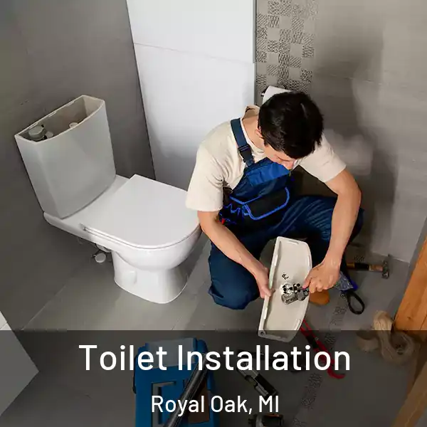  Toilet Installation Royal Oak, MI