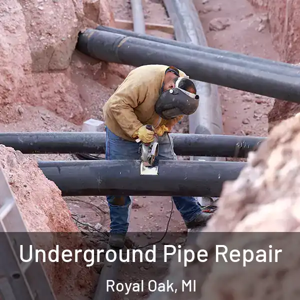  Underground Pipe Repair Royal Oak, MI