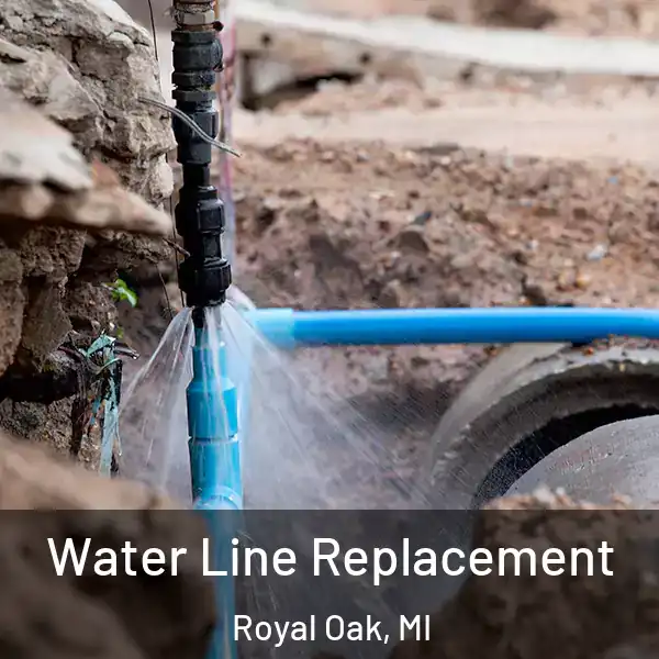  Water Line Replacement Royal Oak, MI