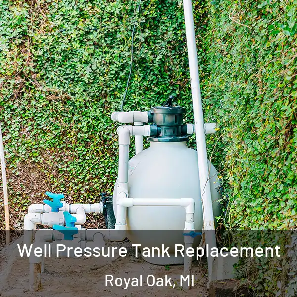  Well Pressure Tank Replacement Royal Oak, MI